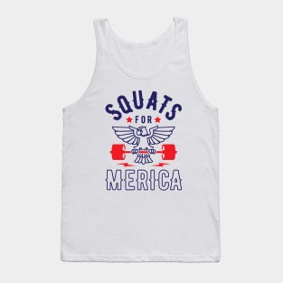 Squats For Merica v2 Tank Top